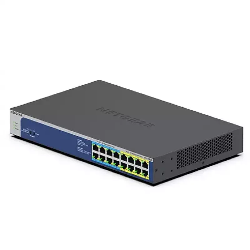 NETGEAR GS516UP Unmanaged Gigabit Ethernet (10/100/1000) Power over Ethernet (PoE) Grau