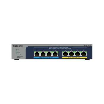 NETGEAR 8-Port Ultra60 PoE++ Multi-Gigabit (2,5G) Ethernet Plus Switch Managed L2/L3 2.5G Ethernet (100/1000/2500) Power over Ethernet (PoE) Grau