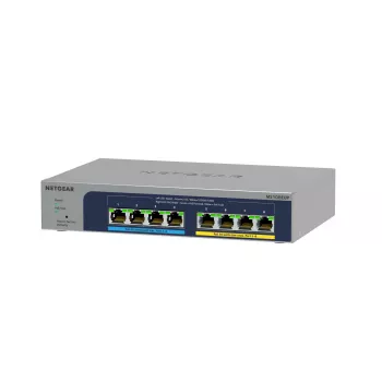 NETGEAR 8-Port Ultra60 PoE++ Multi-Gigabit (2,5G) Ethernet Plus Switch Managed L2/L3 2.5G Ethernet (100/1000/2500) Power over Ethernet (PoE) Grau