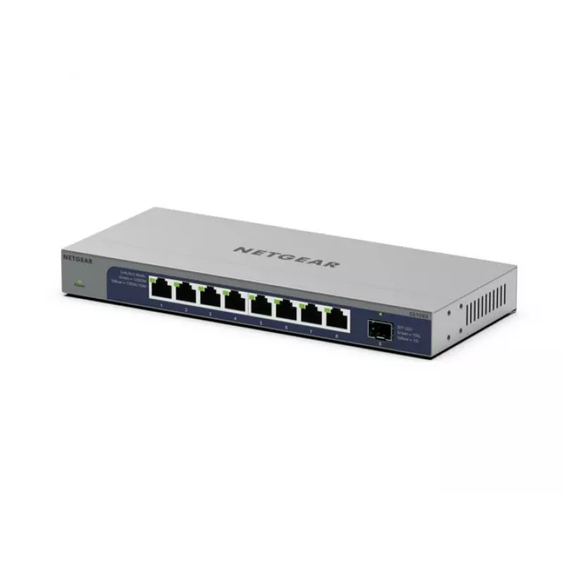 NETGEAR GS108X Unmanaged L2 Gigabit Ethernet (10/100/1000) Grau