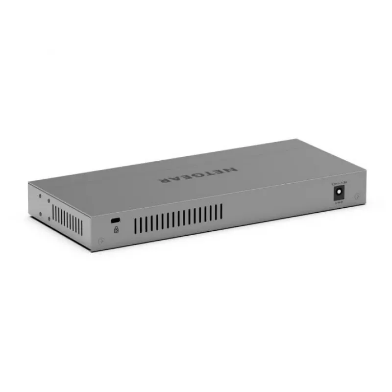 NETGEAR GS108X Unmanaged L2 Gigabit Ethernet (10/100/1000) Grau