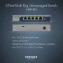 NETGEAR MS105-100EUS Netzwerk-Switch Unmanaged 2.5G Ethernet (100/1000/2500) Power over Ethernet (PoE) 1U