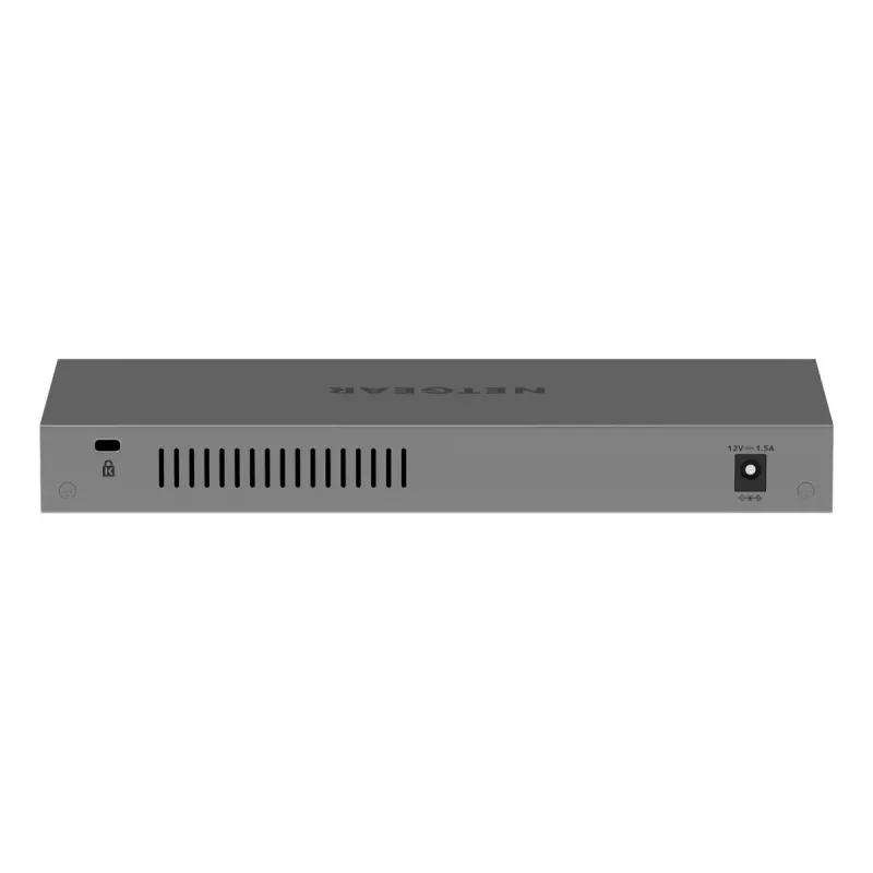 NETGEAR GS108MX-100EUS Netzwerk-Switch Unmanaged L2 Gigabit Ethernet (10/100/1000) Desktop-/Wandmontage