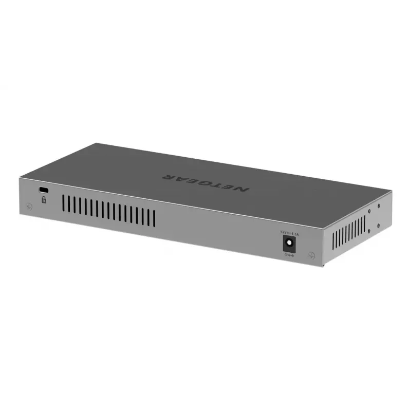 NETGEAR GS108MX-100EUS Netzwerk-Switch Unmanaged L2 Gigabit Ethernet (10/100/1000) Desktop-/Wandmontage