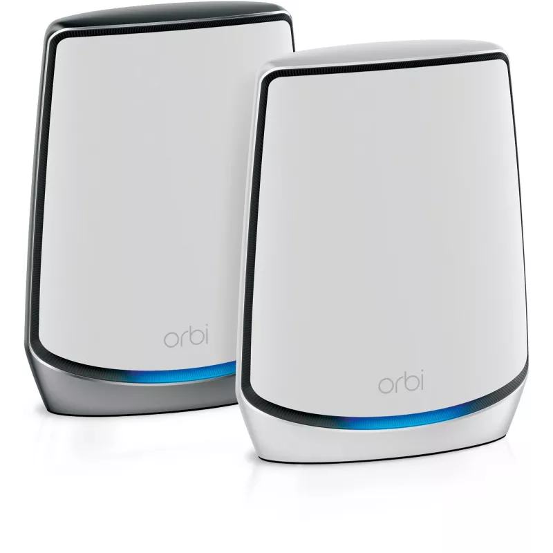 NETGEAR Orbi RBK852 AX6000 WiFi 6 Mesh System Tri-Band (2,4 GHz / 5 GHz / 5 GHz) Wi-Fi 6 (802.11ax) Grau, Weiß 8 Intern