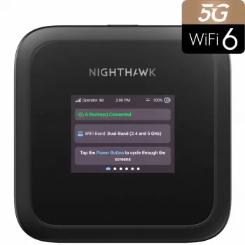 NETGEAR M3 kabelloser Router Dual-Band (2,4 GHz / 5 GHz) Schwarz