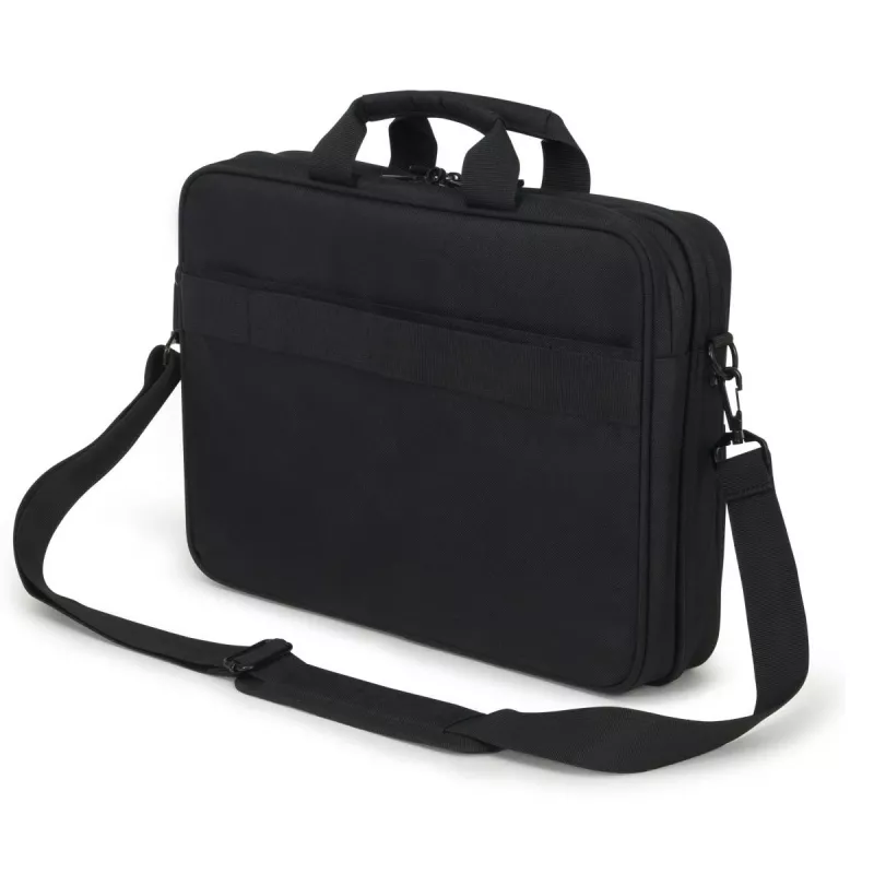 DICOTA Top Traveller Scale - 12-14.1Zoll Notebook-Tasche - Schwarz / 600d recyceltes PET