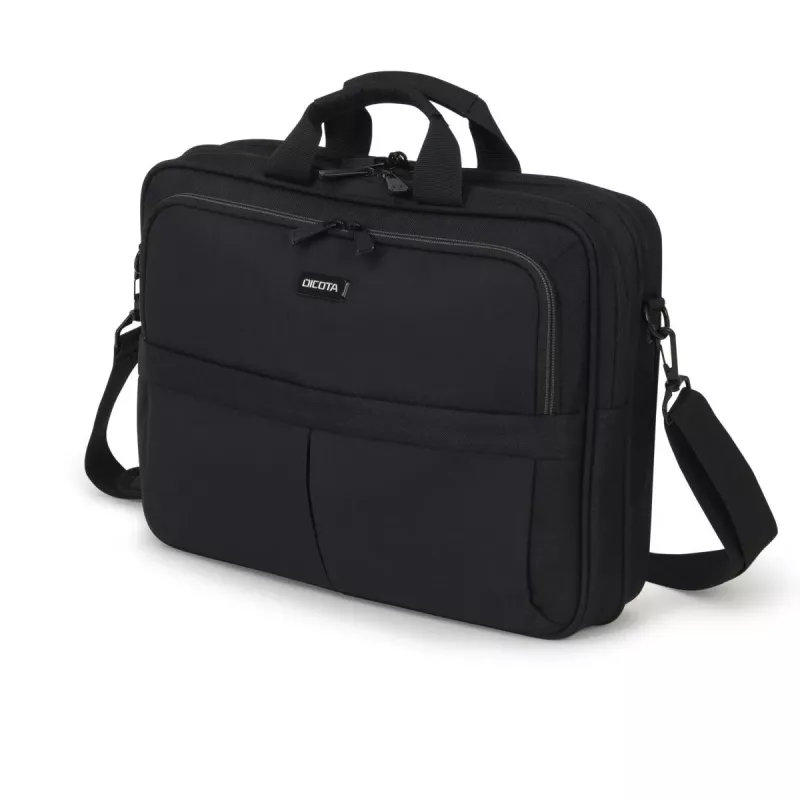 DICOTA Top Traveller Scale - 12-14.1Zoll Notebook-Tasche - Schwarz / 600d recyceltes PET
