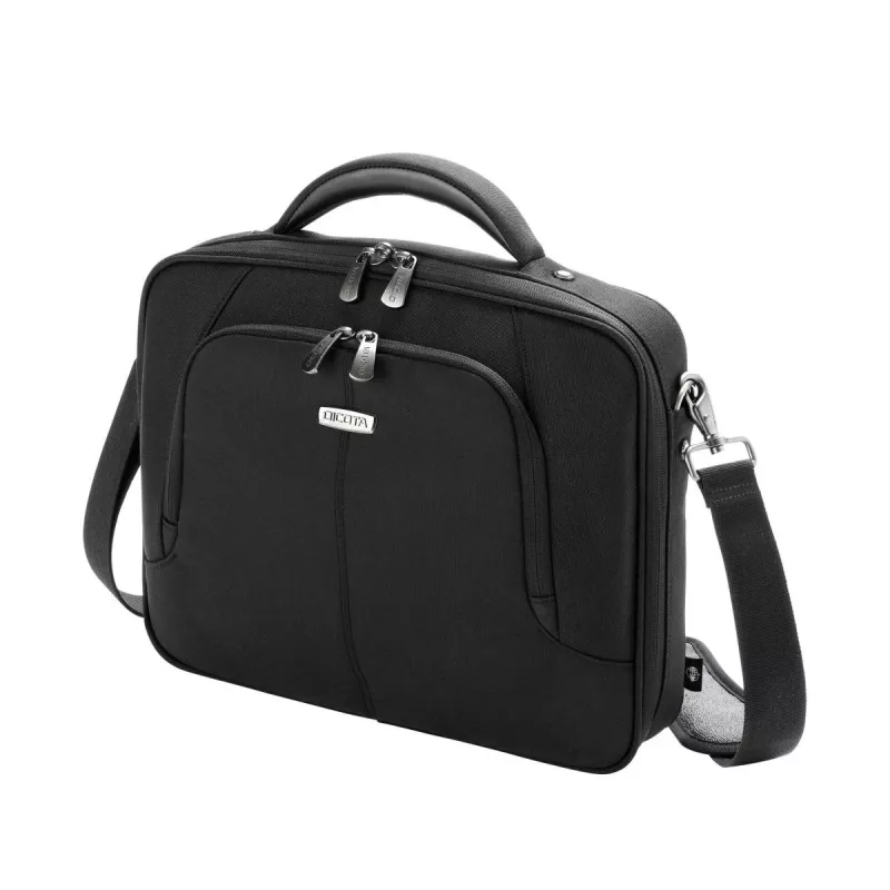 DICOTA Eco Multi Compact - 14-15.6in Notebook-Tasche - Schwarz / 600d Rpet Polyester
