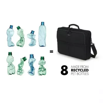DICOTA Multi Scale -12-14.1in Notebook-Tasche - Schwarz / 600d recyceltes PET