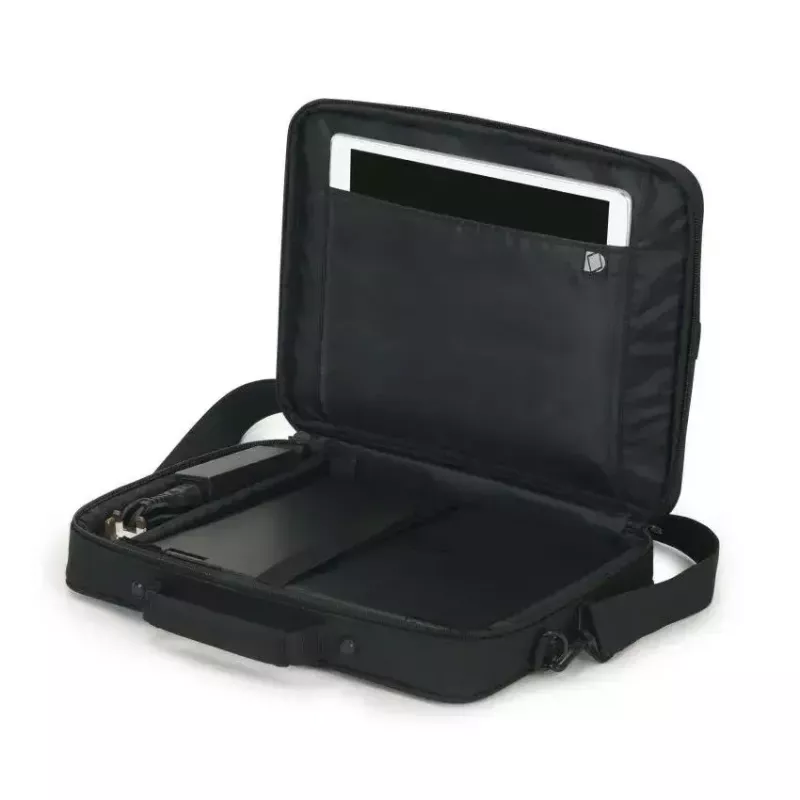 DICOTA Multi Scale -12-14.1in Notebook-Tasche - Schwarz / 600d recyceltes PET