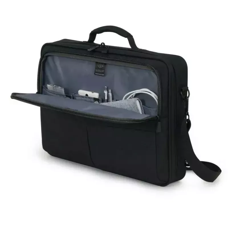 DICOTA Multi Scale -12-14.1in Notebook-Tasche - Schwarz / 600d recyceltes PET