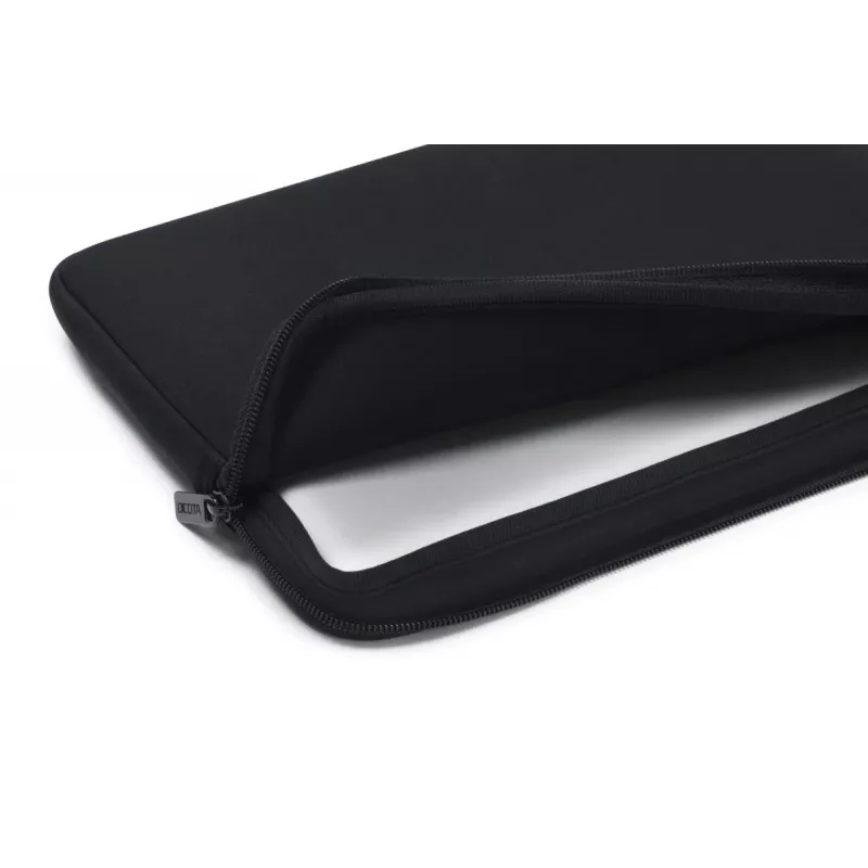DICOTA Perfect Skin - 10-11.6 Zoll Notebook-Hülle - Schwarz / Synthetik-Neopren mit 100 % recyceltem Oberflächengewebe
