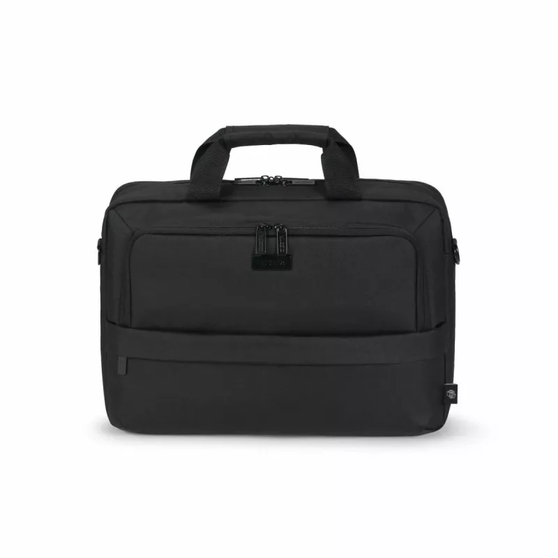 DICOTA Eco Top Traveller Core – 13–14,1 Zoll Notebook-Tasche – Schwarz / 300D 100 % recyceltes PET-Polyester
