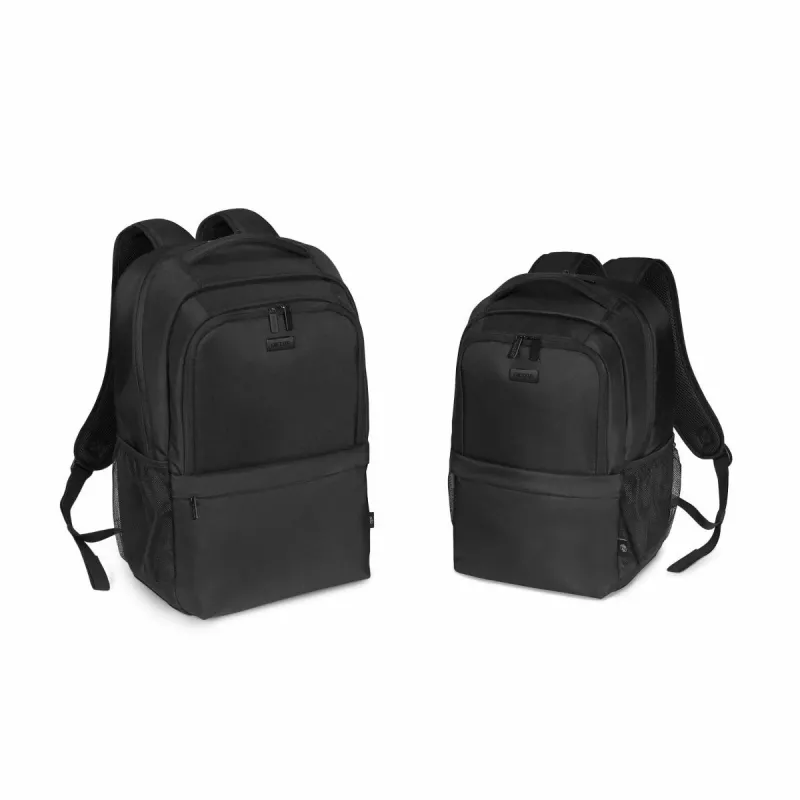 DICOTA Eco Core - 15-17.3in Notebook-Rucksack - Schwarz / 300d 100% recyceltes PET-Polyester