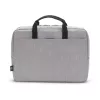 DICOTA schlank Eco Motion - 14-15.6in Notebook Case - Hellgrau / 600d Rpe Polyester