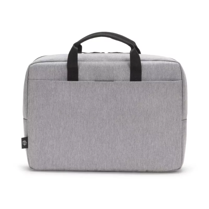 DICOTA schlank Eco Motion - 14-15.6in Notebook Case - Hellgrau / 600d Rpe Polyester