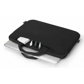 DICOTA Smart Sleeve One - Notebook-Hülle für 14-14.1 Zoll - Schwarz / recycelter Jersey-Stoff