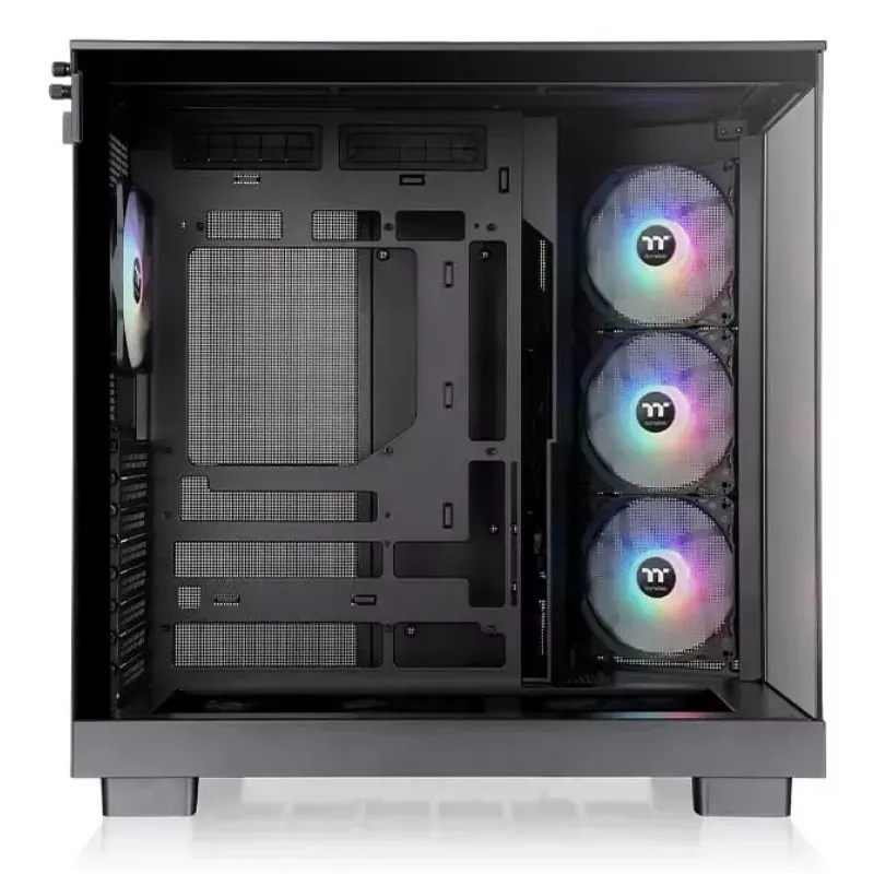 PC-Gehäuse Thermaltake View 380 XL TG ARGB Midi Tower Schwarz