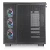 PC-Gehäuse Thermaltake View 380 XL TG ARGB Midi Tower Schwarz