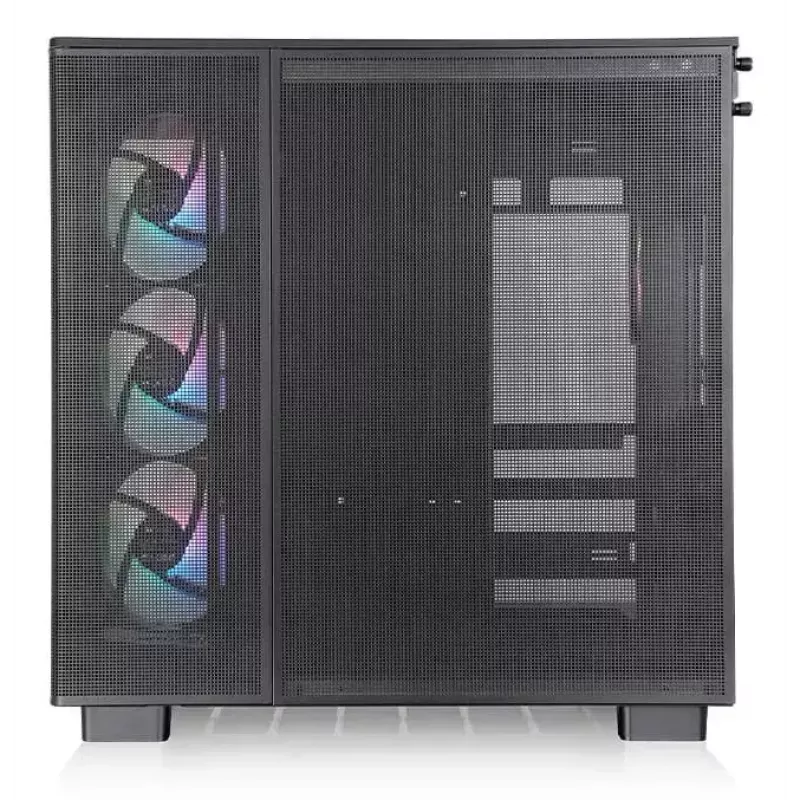 PC-Gehäuse Thermaltake View 380 XL TG ARGB Midi Tower Schwarz