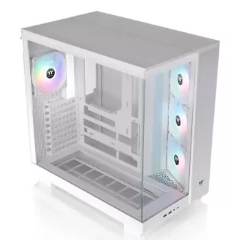 PC-Gehäuse Thermaltake View 380 XL TG ARGB Midi Tower Weiß