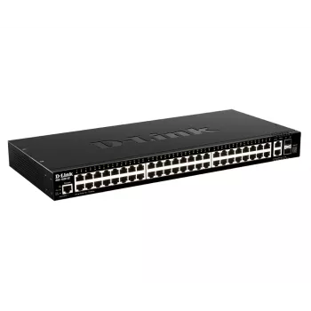 D-Link DGS-1520-52/E Netzwerk-Switch Managed L3 10G Ethernet (100/1000/10000) 1U Schwarz
