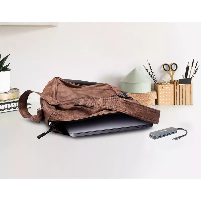 USB Hub D-Link DUB-2340 USB-C 4-Port USB 3.0 Power Delivery 60W
