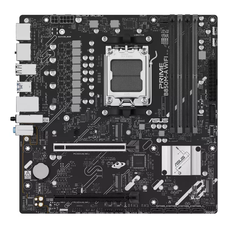 ASUS PRIME B850M-A WIFI AMD B850 Sockel AM5 micro ATX