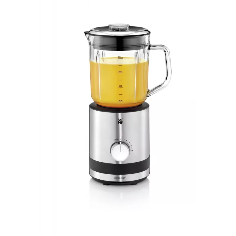 WMF KITCHENminis 0416490011 0,8 L Tischmixer 400 W Schwarz, Edelstahl, Transparent