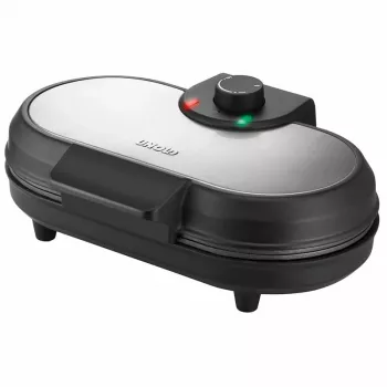 Unold Pancake-Maker American, 2 Crêpes, Schwarz, Edelstahl, 13,5 cm, Aluminium, Drehregler, 0,75 m