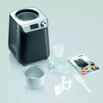 Eismaschine Severin EZ 7407 1,2 L 135 W Schwarz Edelstahl