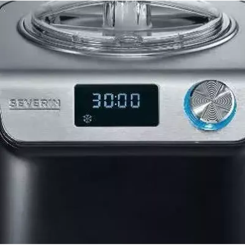 Eismaschine Severin EZ 7407 1,2 L 135 W Schwarz Edelstahl