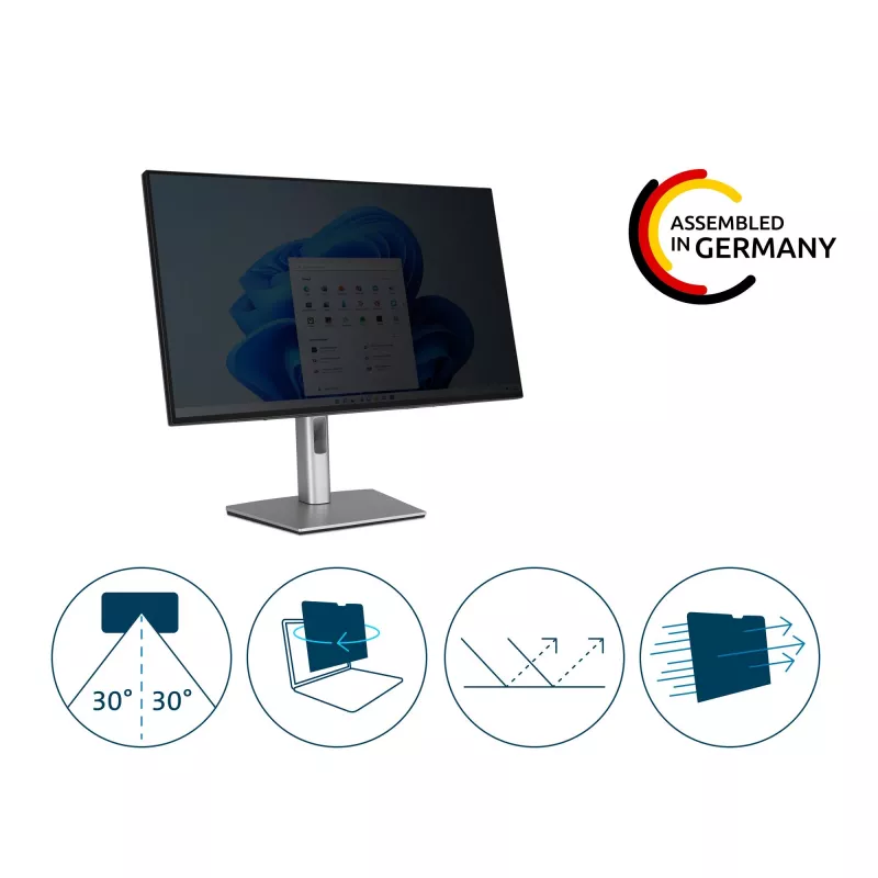 Kensington 2-Wege abnehmbarer Blickschutzfilter für 23,8'' Monitore 16:9