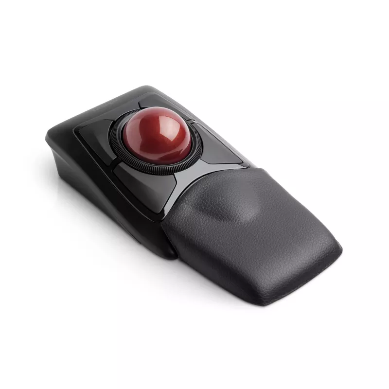 Kensington Expert Maus Wireless Trackball, beidhändig, optisch, RF Wireless + Bluetooth, 400 DPI, Schwarz