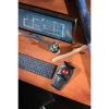 Kensington Expert Maus Wireless Trackball, beidhändig, optisch, RF Wireless + Bluetooth, 400 DPI, Schwarz