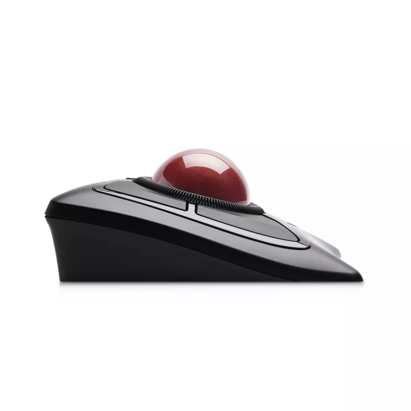 Kensington Expert Maus Wireless Trackball, beidhändig, optisch, RF Wireless + Bluetooth, 400 DPI, Schwarz