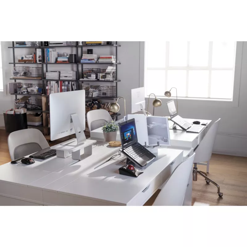Kensington Expert Maus Wireless Trackball, beidhändig, optisch, RF Wireless + Bluetooth, 400 DPI, Schwarz
