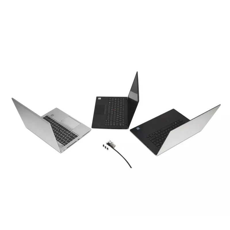 Kombinationsschloss Kensington K62316WW Universal 3-in-1 rücksetzbar
