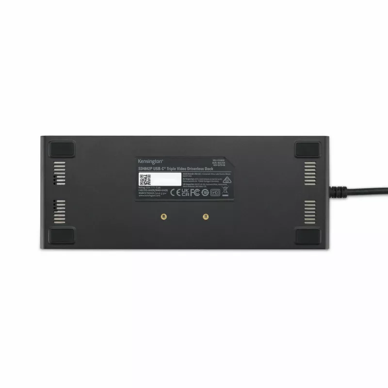 Kensington SD4842P EQ USB-C 10Gbps Triple Video Driverless Docking Station mit 100W Power Delivery