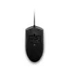 Kensington Pro Fit kabelgebundene, abwaschbare Maus, beidhändig, optisch, USB, 1600 DPI, Schwarz