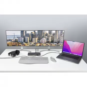 Kensington SD5760T Thunderbolt 4 Dual 4K Dockingstation mit 96W Stromversorgung