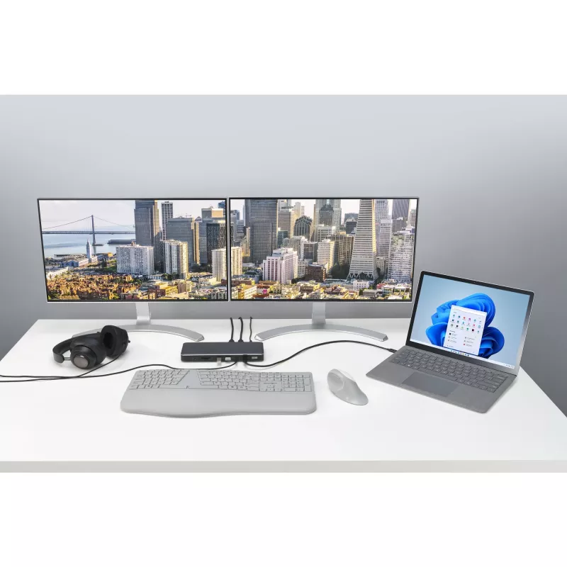 Kensington SD5760T Thunderbolt 4 Dual 4K Dockingstation mit 96W Stromversorgung