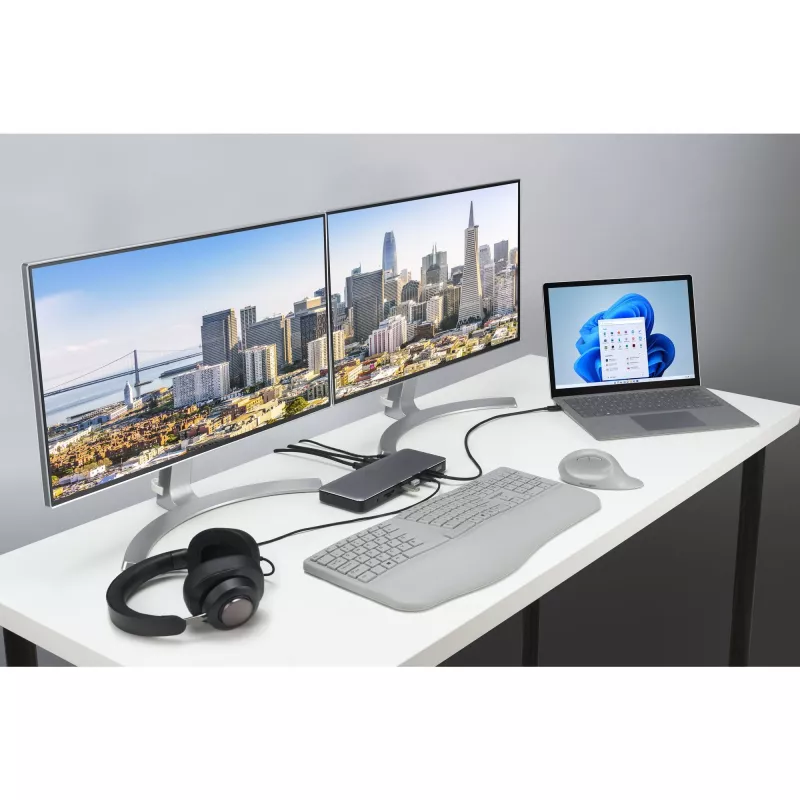 Kensington SD5760T Thunderbolt 4 Dual 4K Dockingstation mit 96W Stromversorgung