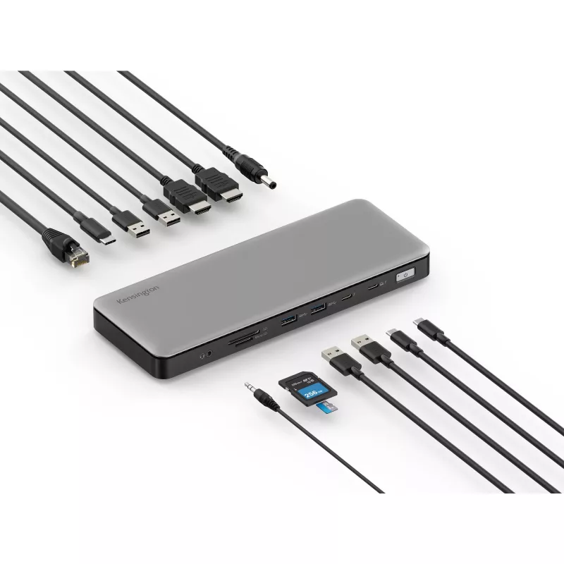 Kensington SD5760T Thunderbolt 4 Dual 4K Dockingstation mit 96W Stromversorgung