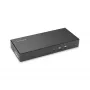 Kensington SD4781P EQ USB-C & USB-A Dual 4K Docking Station, Kabelgebunden, USB 3.2 Gen 2 (3.1 Gen 2) Type-C, 100 W, 3,5 mm, 10,100,1000 Mbit/s, Schwarz