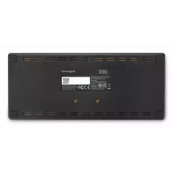 Kensington SD4781P EQ USB-C & USB-A Dual 4K Docking Station, Kabelgebunden, USB 3.2 Gen 2 (3.1 Gen 2) Type-C, 100 W, 3,5 mm, 10,100,1000 Mbit/s, Schwarz