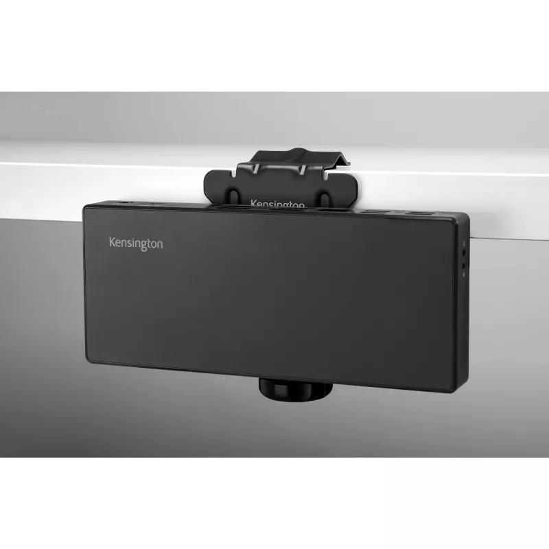 Kensington SD4781P EQ USB-C & USB-A Dual 4K Docking Station, Kabelgebunden, USB 3.2 Gen 2 (3.1 Gen 2) Type-C, 100 W, 3,5 mm, 10,100,1000 Mbit/s, Schwarz