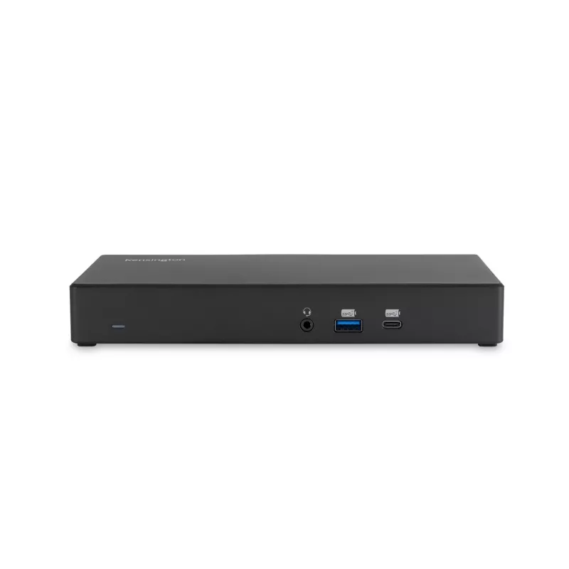 Kensington SD4781P EQ USB-C & USB-A Dual 4K Docking Station, Kabelgebunden, USB 3.2 Gen 2 (3.1 Gen 2) Type-C, 100 W, 3,5 mm, 10,100,1000 Mbit/s, Schwarz