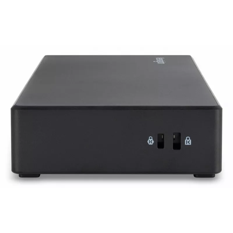 Kensington SD4781P EQ USB-C & USB-A Dual 4K Docking Station, Kabelgebunden, USB 3.2 Gen 2 (3.1 Gen 2) Type-C, 100 W, 3,5 mm, 10,100,1000 Mbit/s, Schwarz